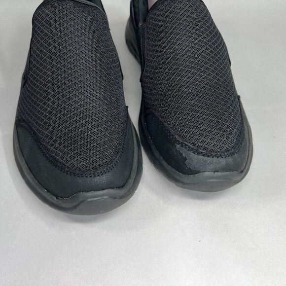 Skechers Cozard Shoes Women's Size‎ 10 Black Mesh Slip Resistant Work Sneakers - Picture 3 of 14